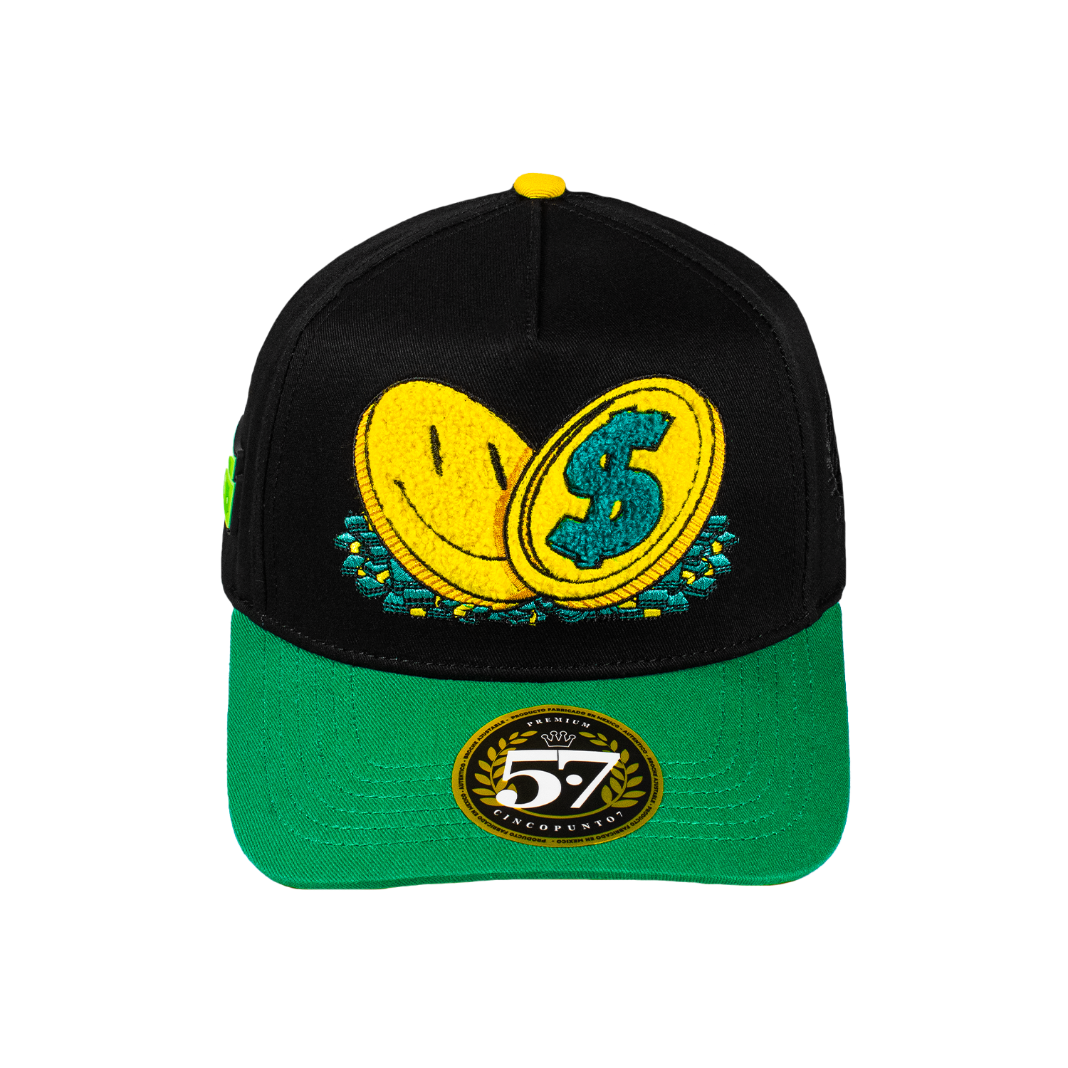 Good Lucky Black & Green Curva