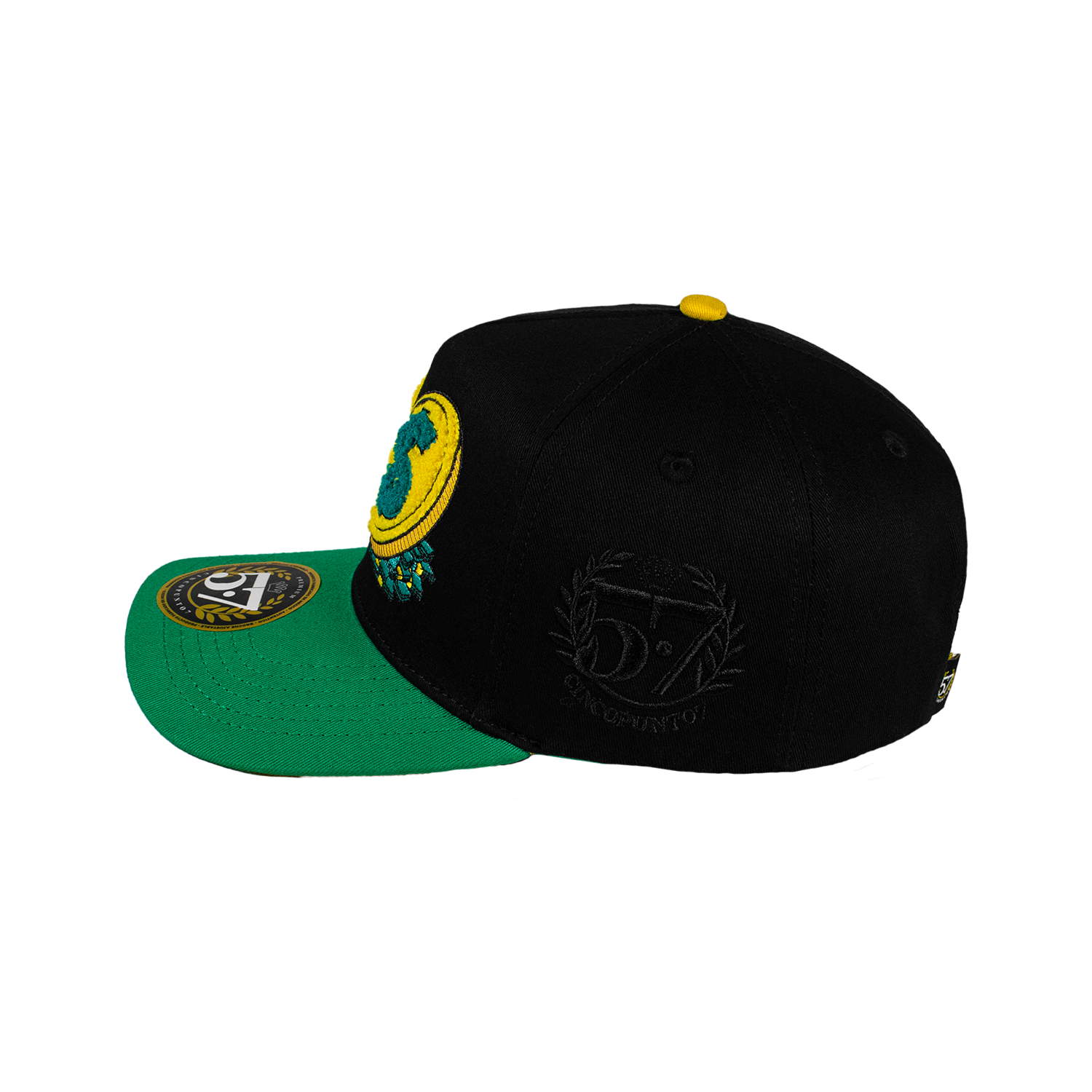 Good Lucky Black & Green Curva