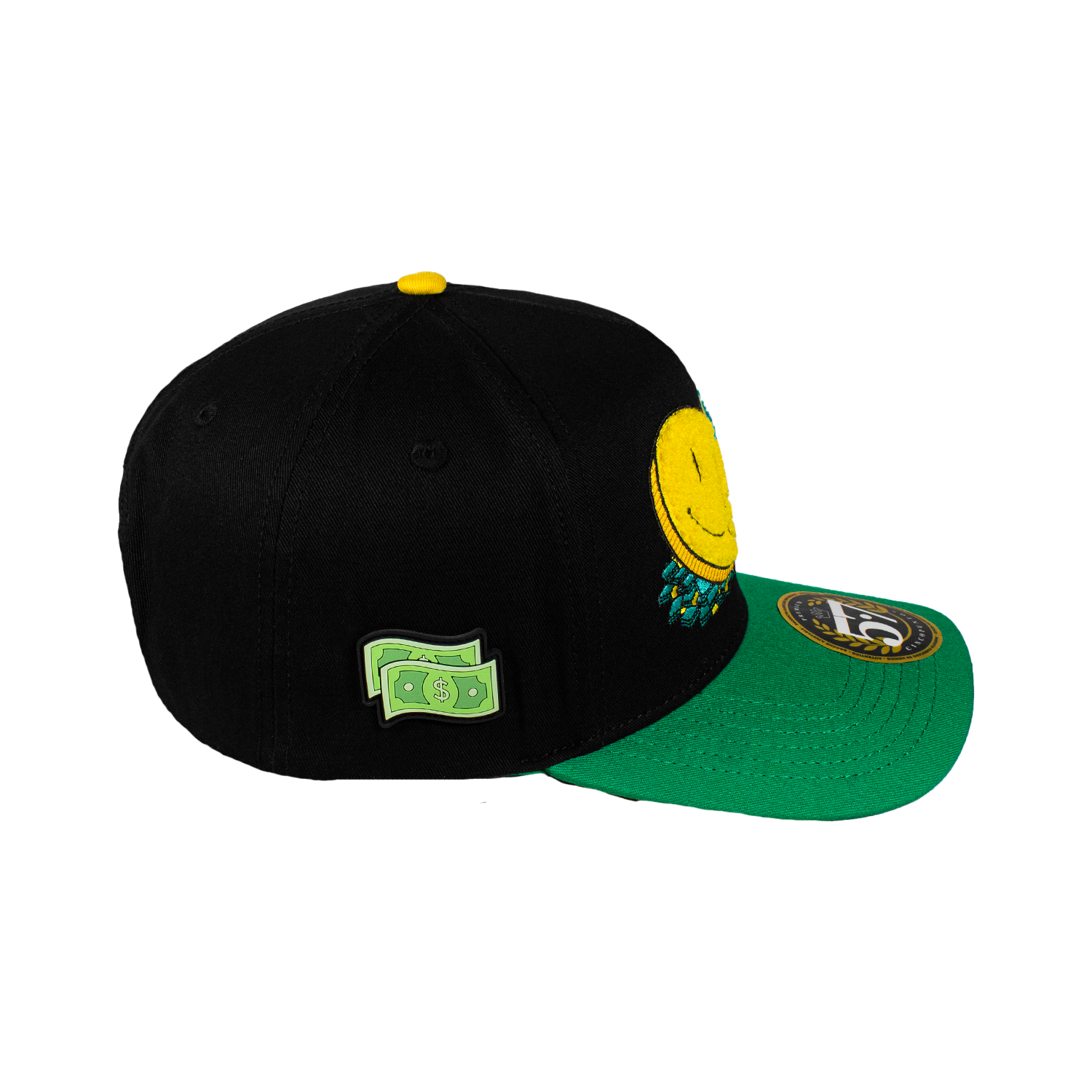 Good Lucky Black & Green Curva
