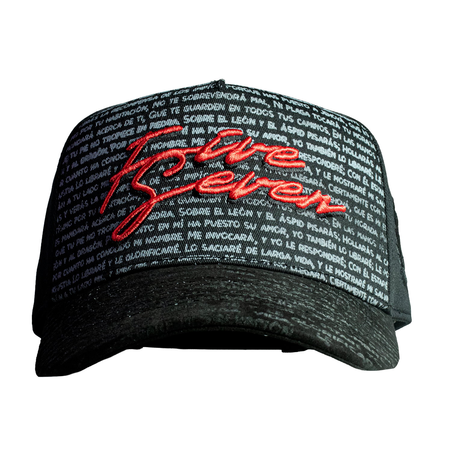 Five Seven Letters Black & Red