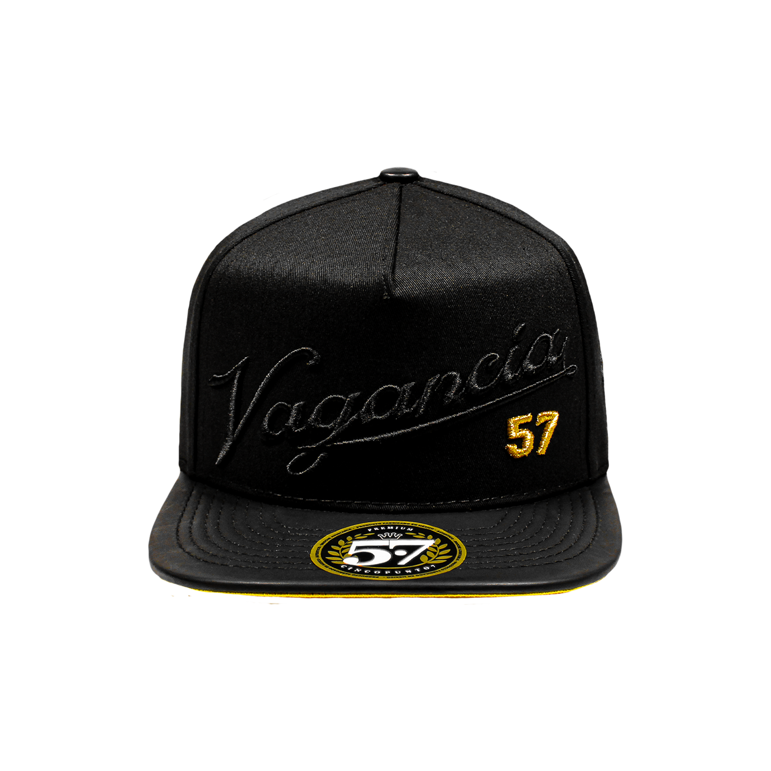 Gorra Vagancia Béisbol Prémium Black/Yellow