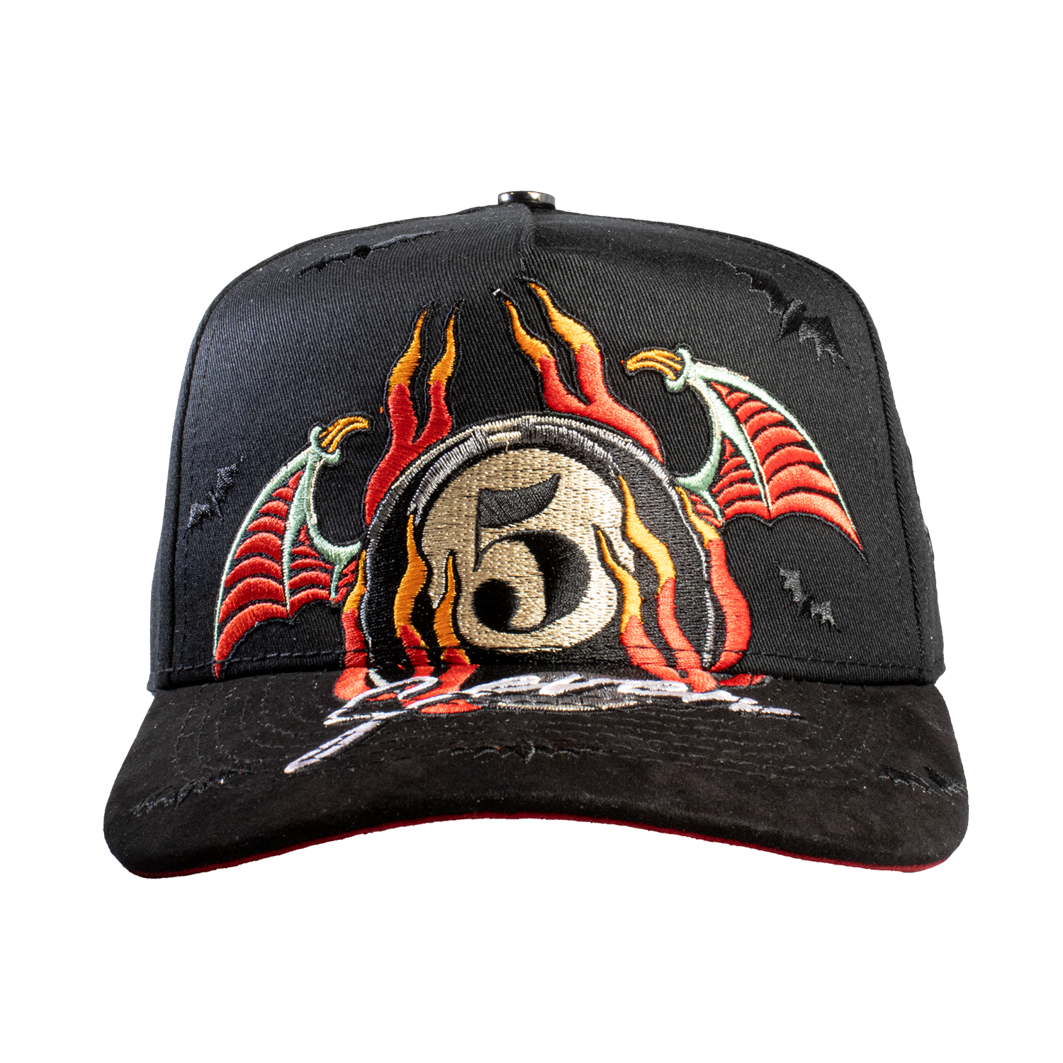 Five Seven Wings Black & Red