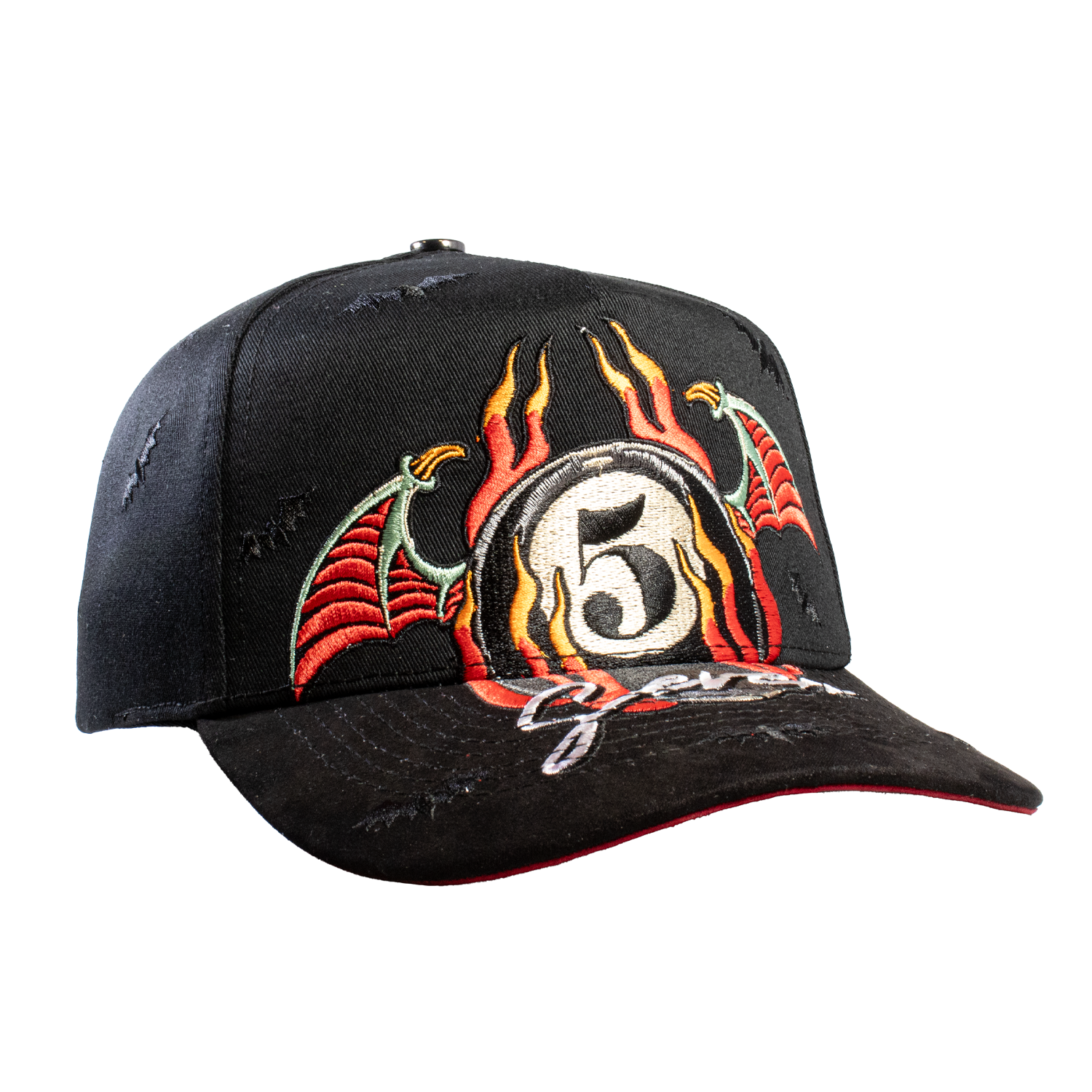 Five Seven Wings Black & Red