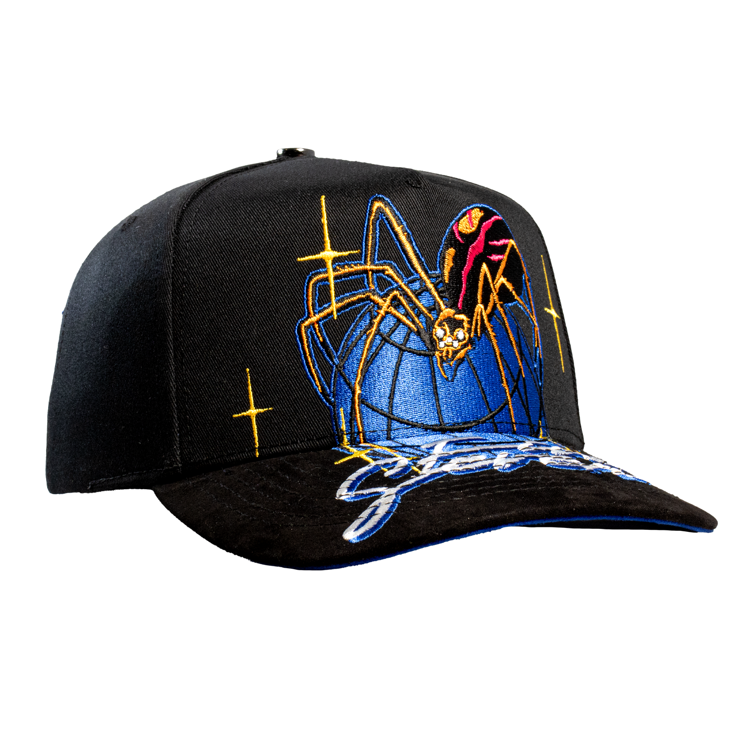 Spider World Black & Blue