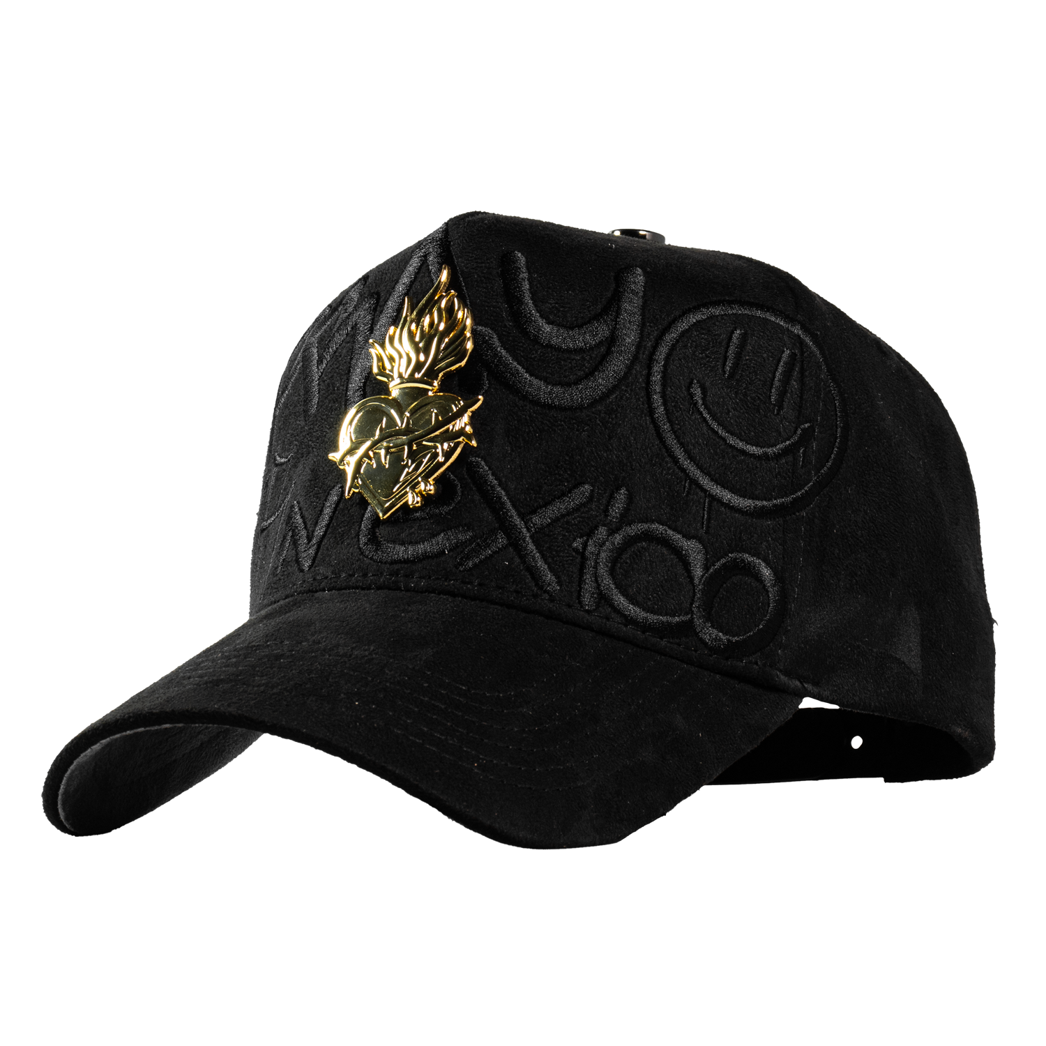 Metal Gold Pray For Mexico Black & Grey