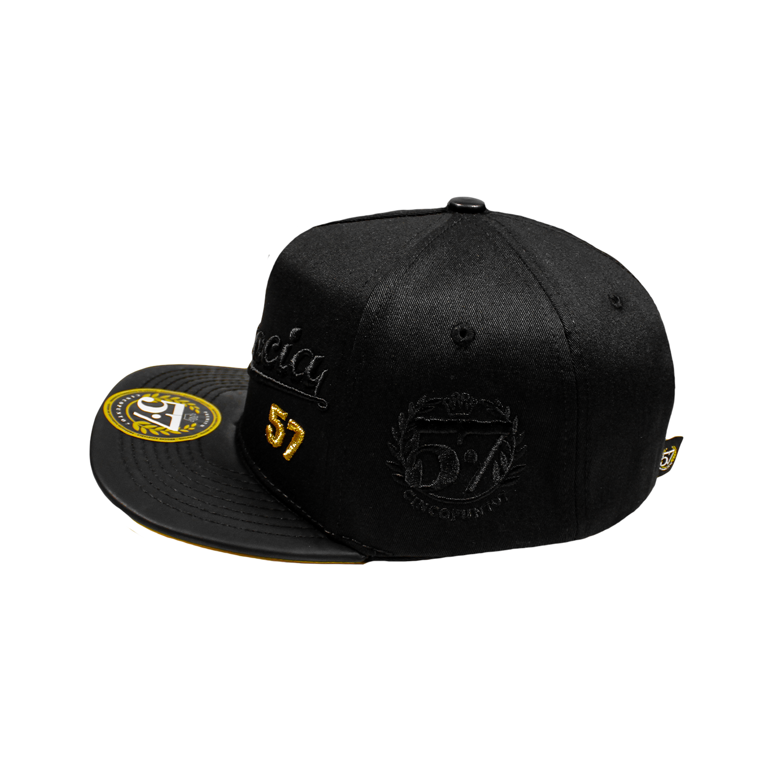 Gorra Vagancia Béisbol Prémium Black/Yellow