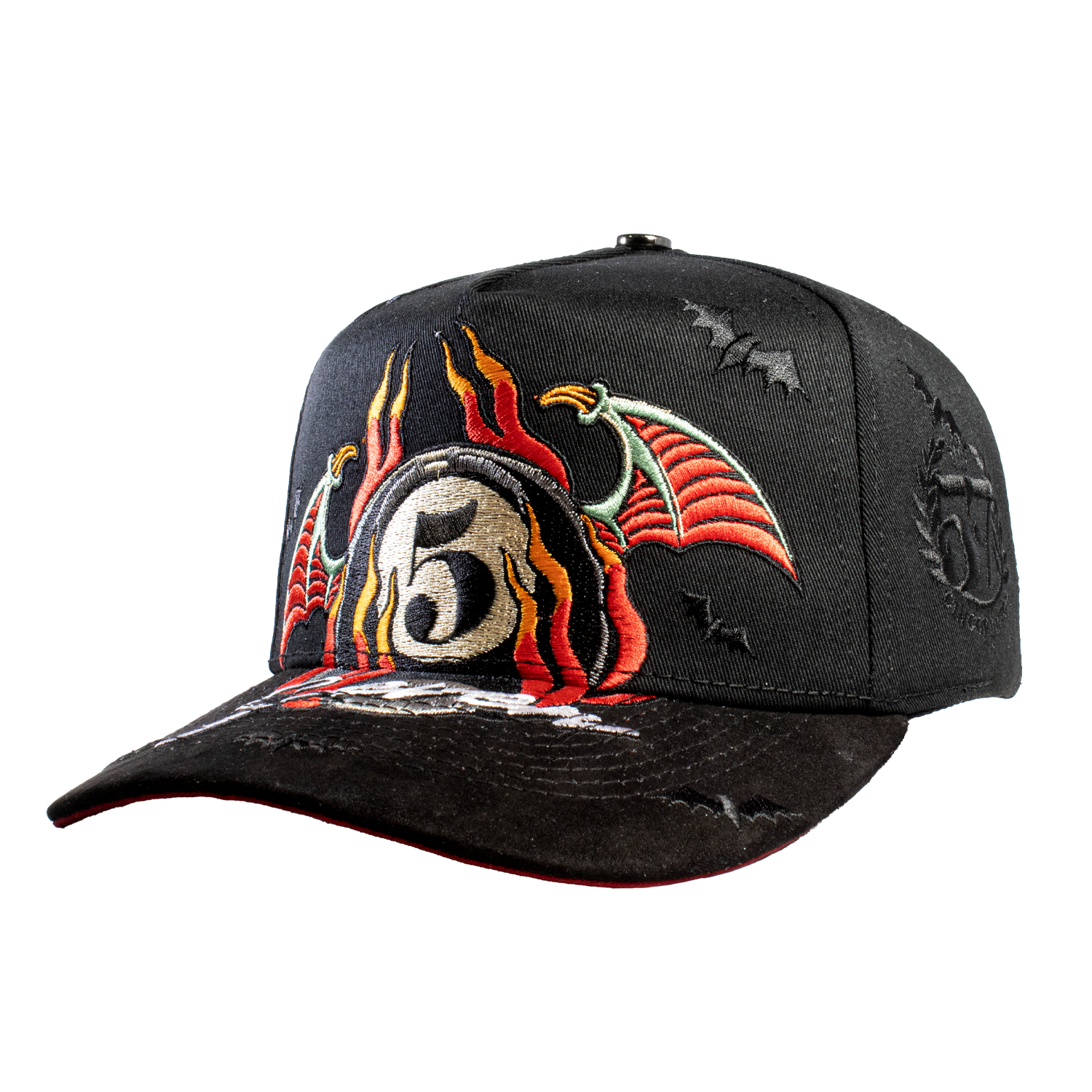 Five Seven Wings Black & Red