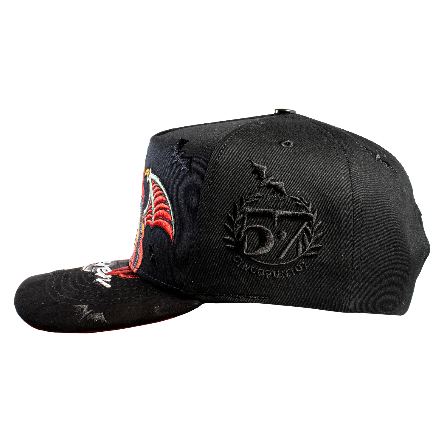 Five Seven Wings Black & Red