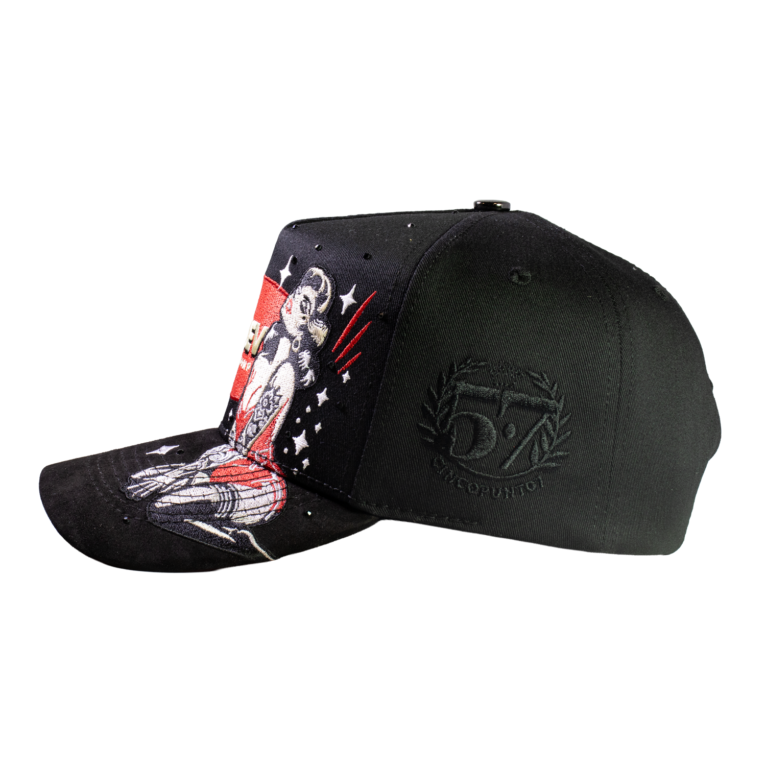 Five Seven Woman Vintage Black & Red