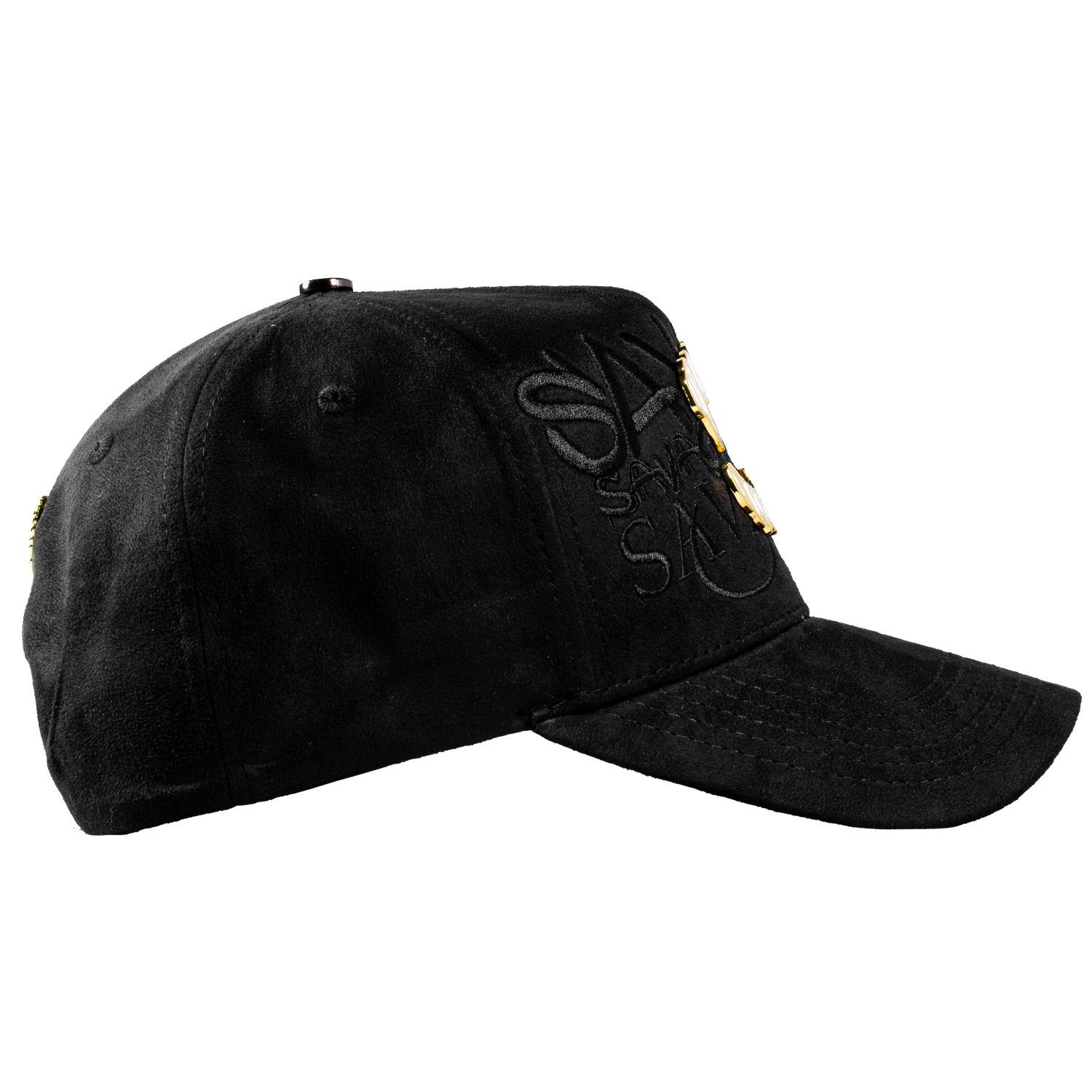 Metal Gold Savage Fangs Black & Grey