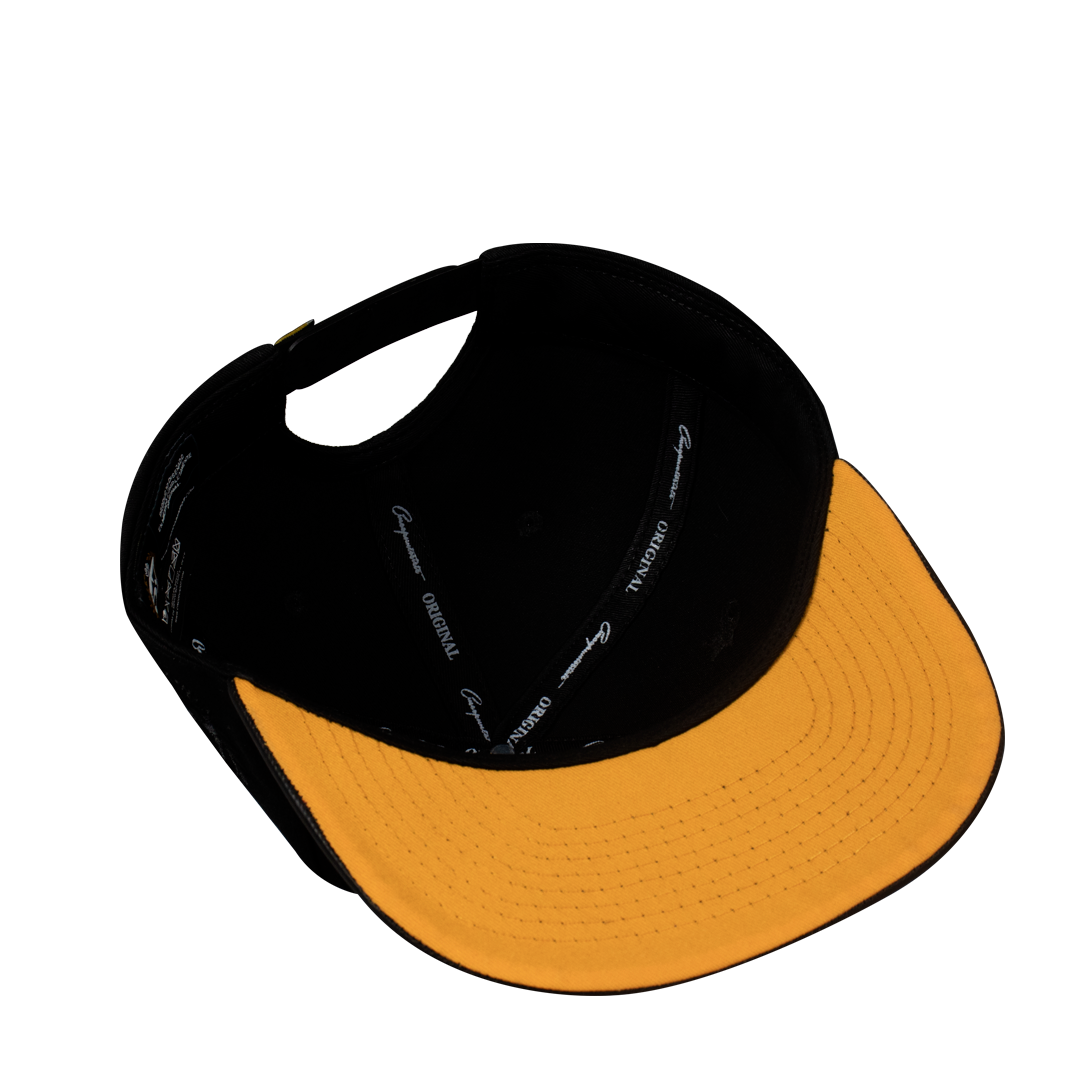 Vagancia Beisbol, Letra Dorada, Visera Black/Yellow