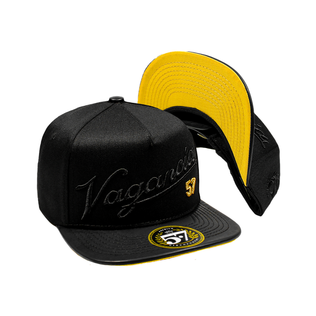 Vagancia Beisbol Letra Negro