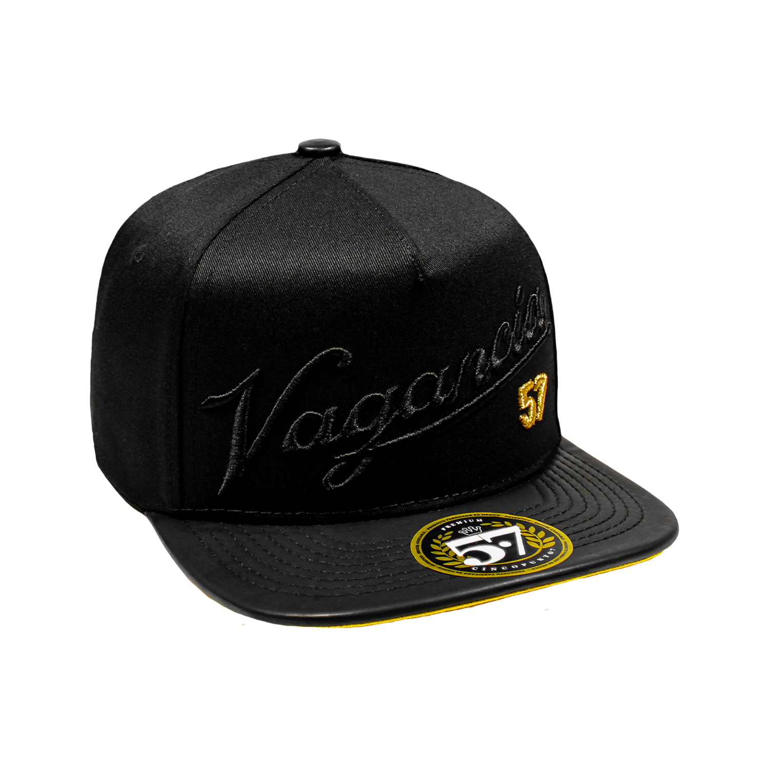 Gorra Vagancia Béisbol Prémium Black/Yellow