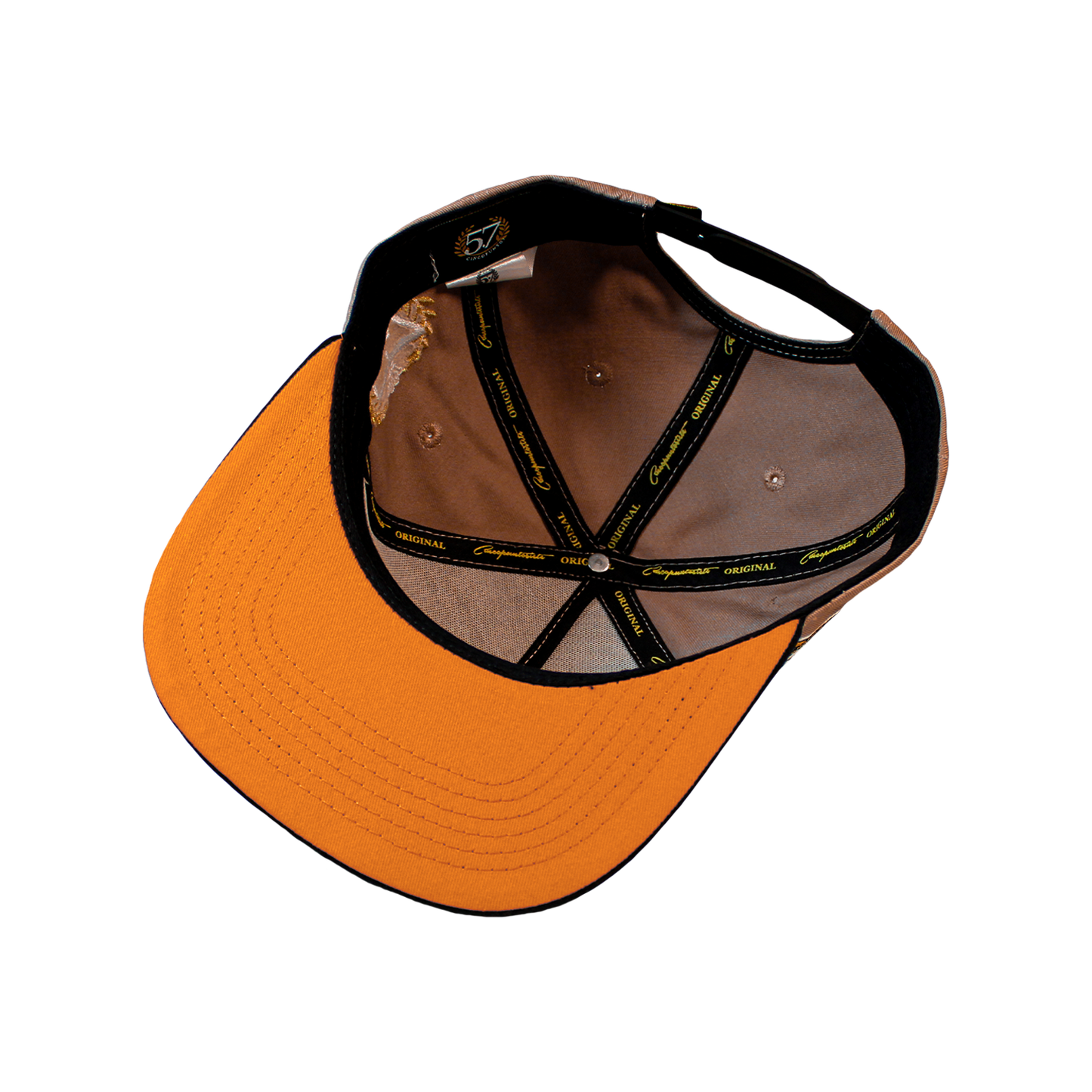 Gorra La Vida Recia brown cincopunto7