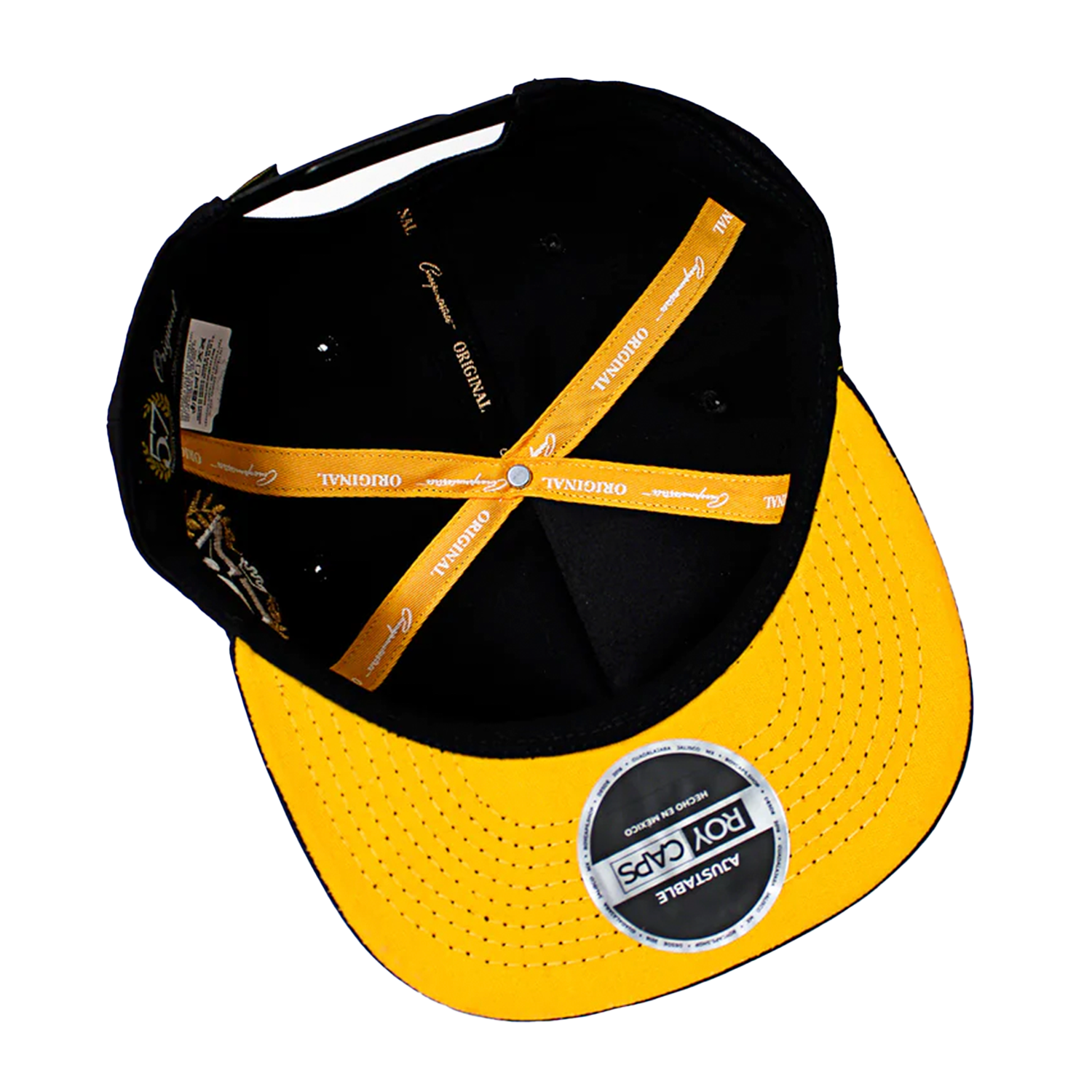 Gorra Vagancia Corona Prémium Black/Yellow