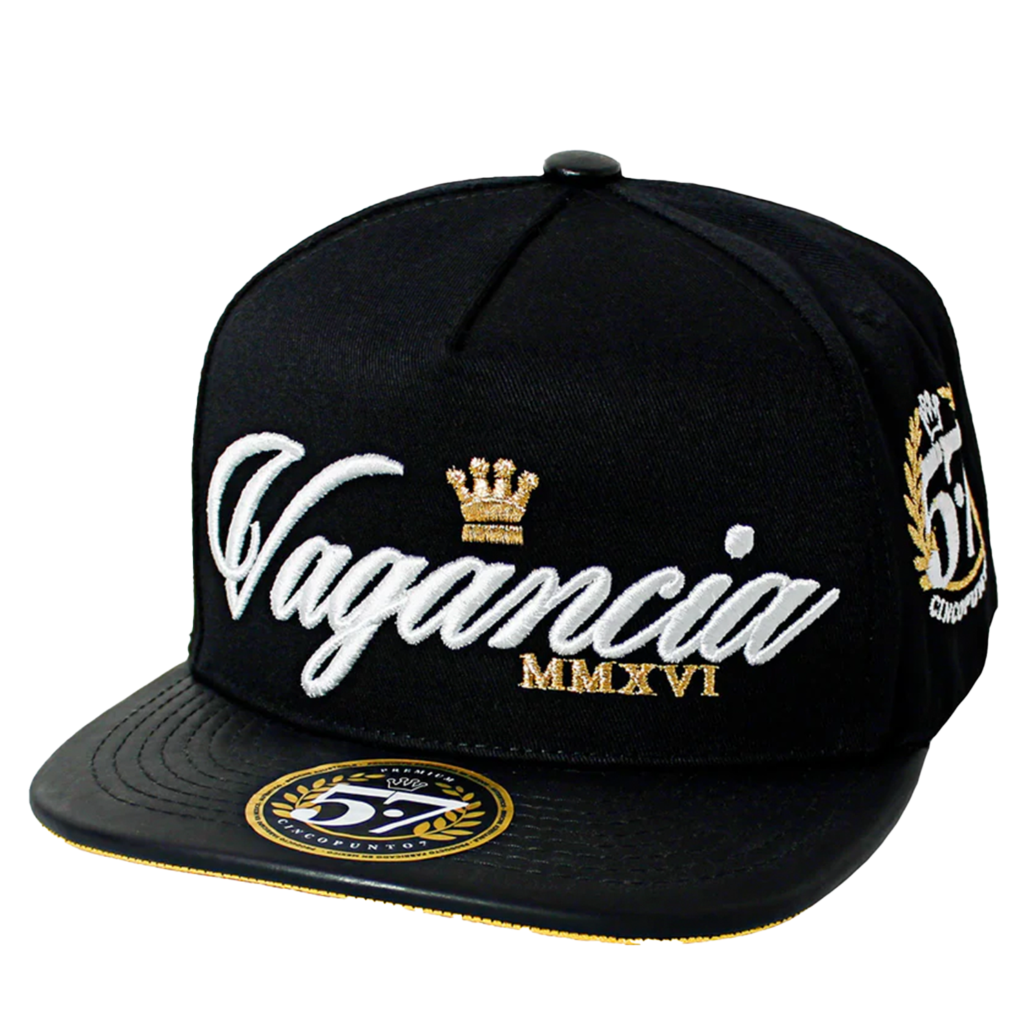 Gorra Vagancia Corona Prémium Black/Yellow