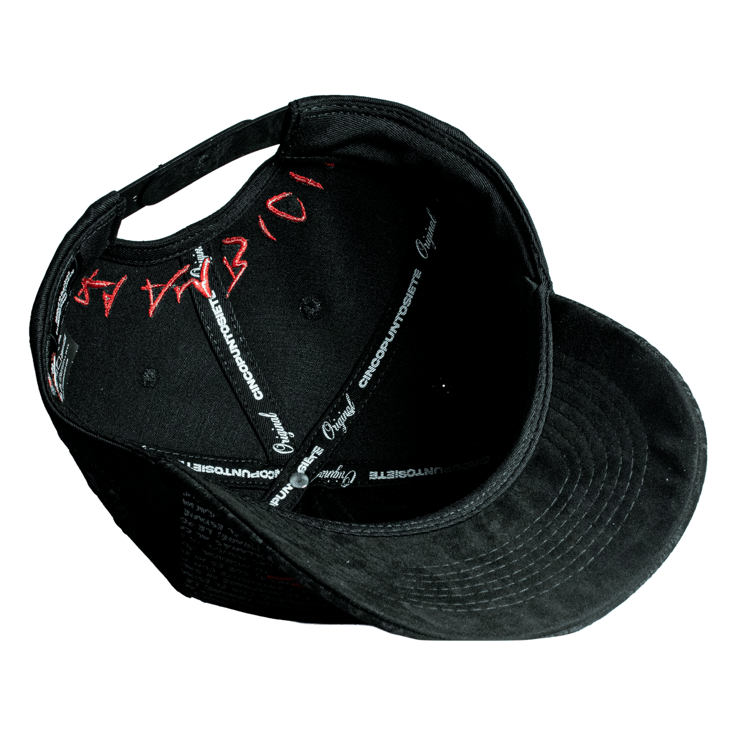 Five Seven Letters Black & Red - Cincopunto7