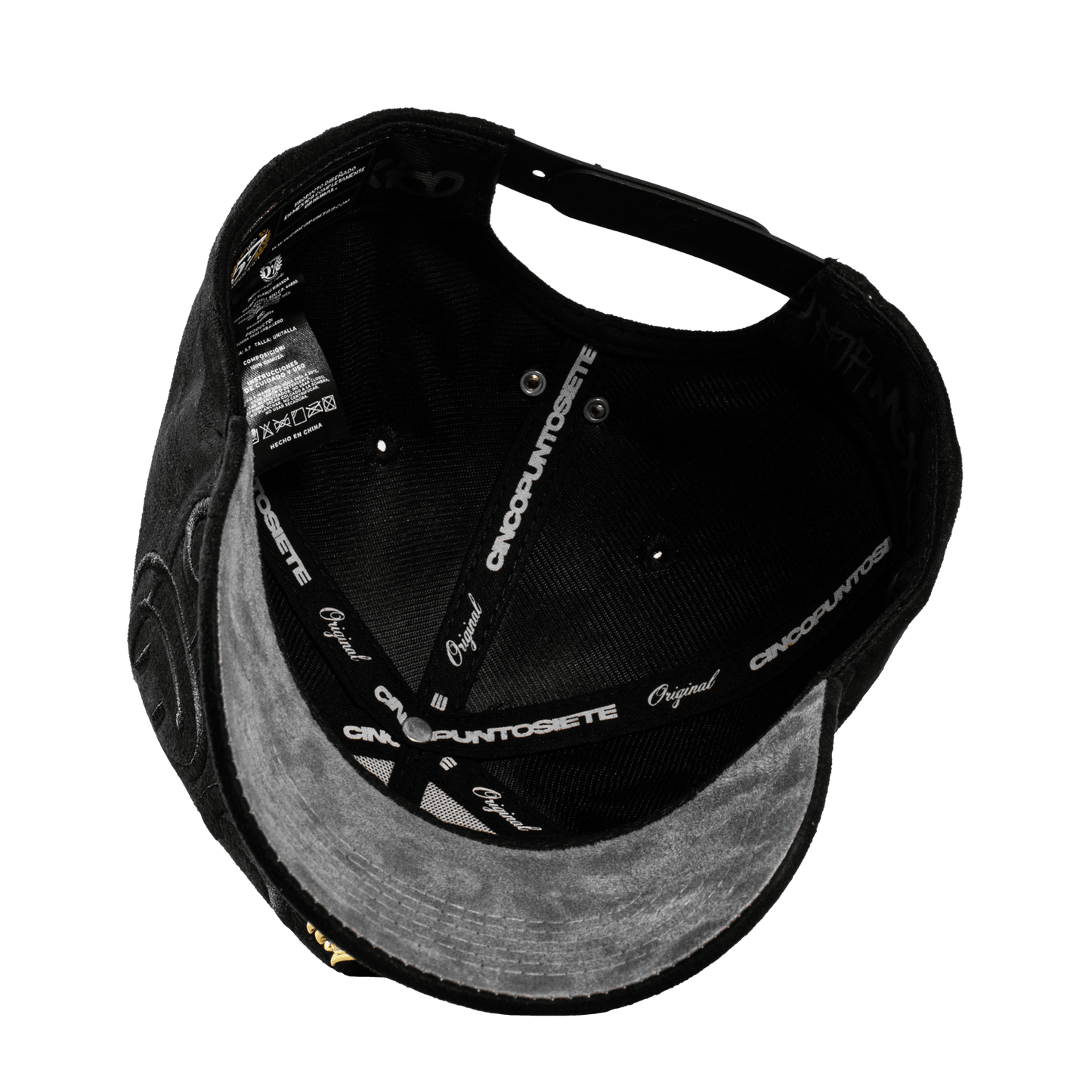 Metal Gold Pray For Mexico Black & Grey - Cincopunto7
