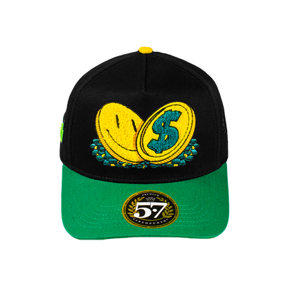 Good Lucky Black & Green Curva