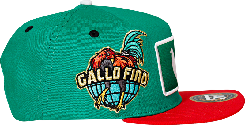 Gorra Gallo Béisbol World Series - Green Premium