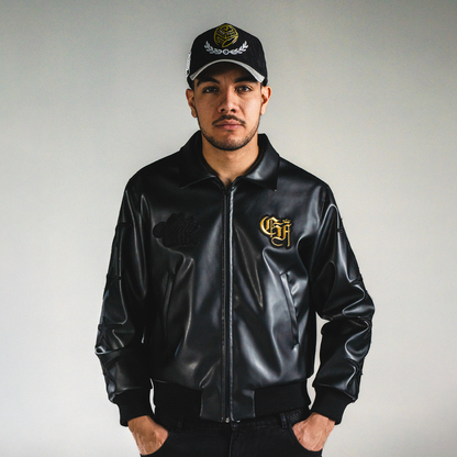 Chamarra Champions Rooster GF/ Piel Sintética