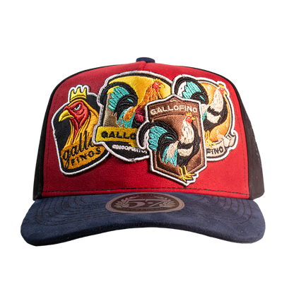 Patch Gallos Finos Red & Black