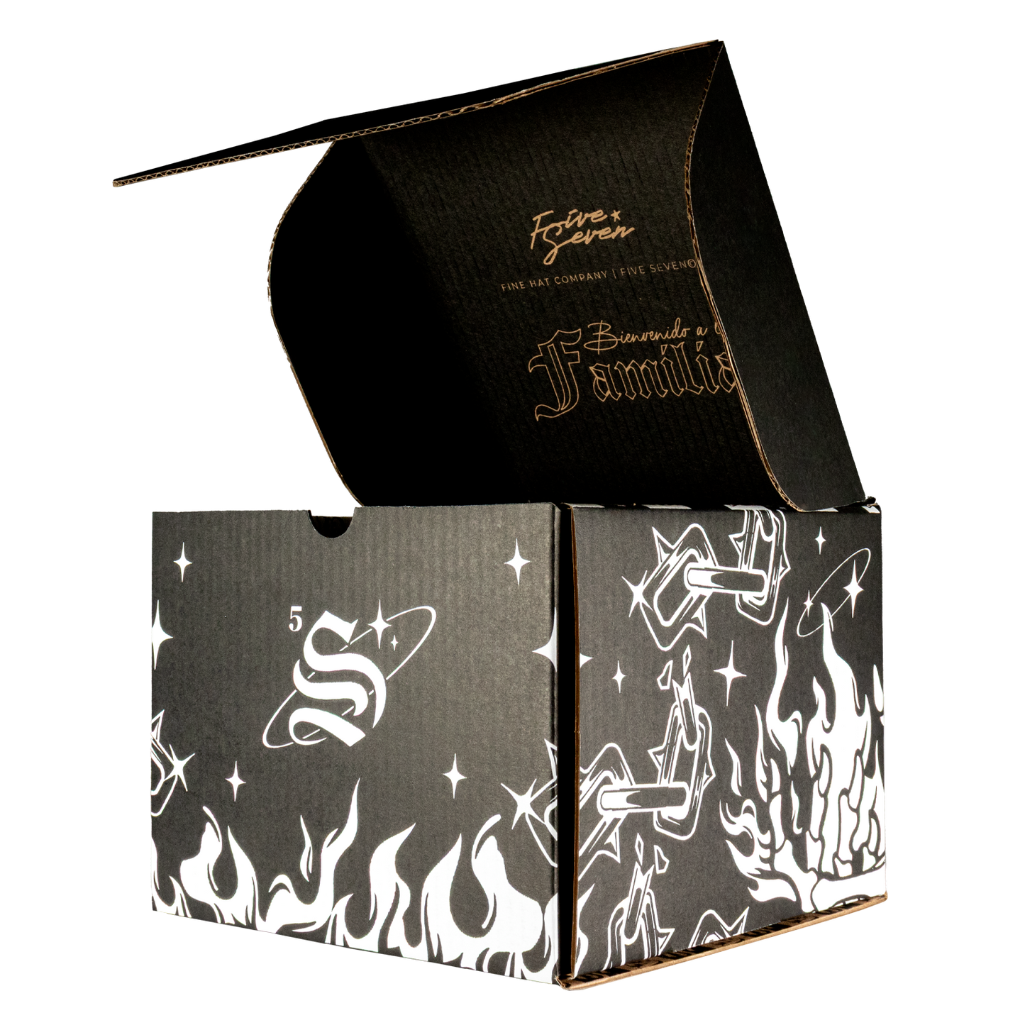 Gorra Flames & Skin Stars Full Set