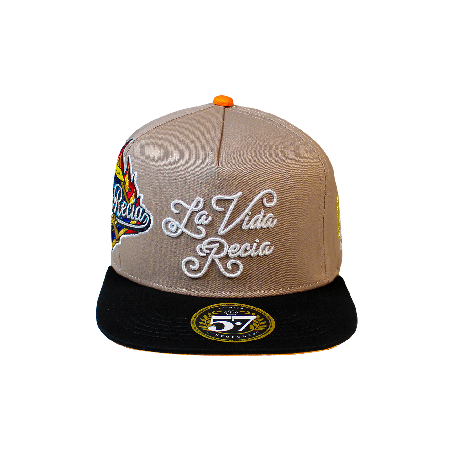 Gorra La Vida Recia brown cincopunto7