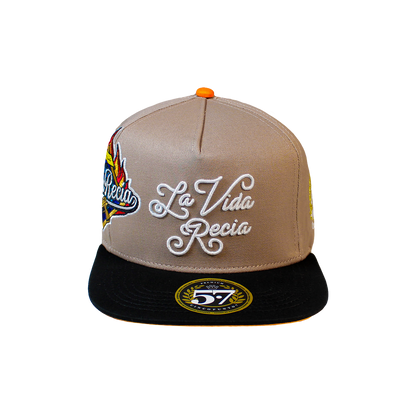 Gorra La Vida Recia brown cincopunto7