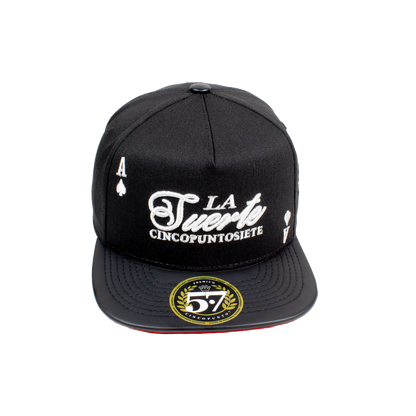Gorra La Suerte Premium black cincopunto7