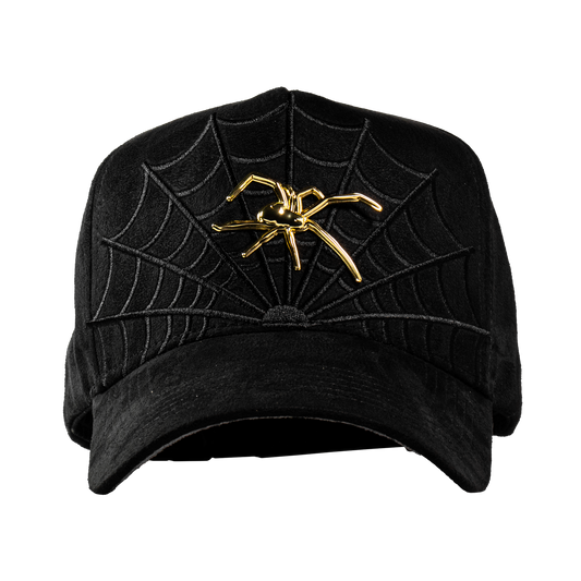 Gorra Metal Gold Spider Black & Grey cincopunto7