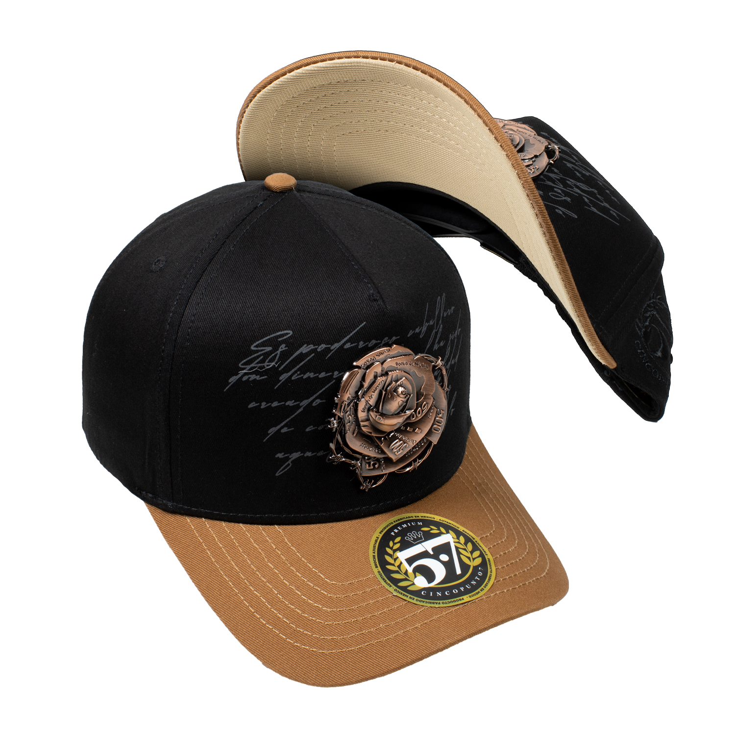 Rosa Metalica Brown & Black Curva