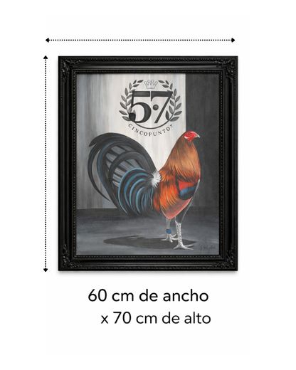Cuadro Gallo Fino Cincopunto7 (Edición especial)
