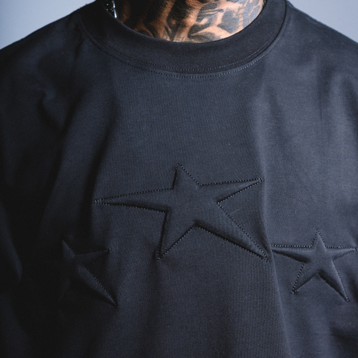 Playera Skull Star Cherry