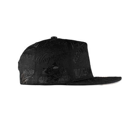 Gorra Vagancia Full Embroidery total Black