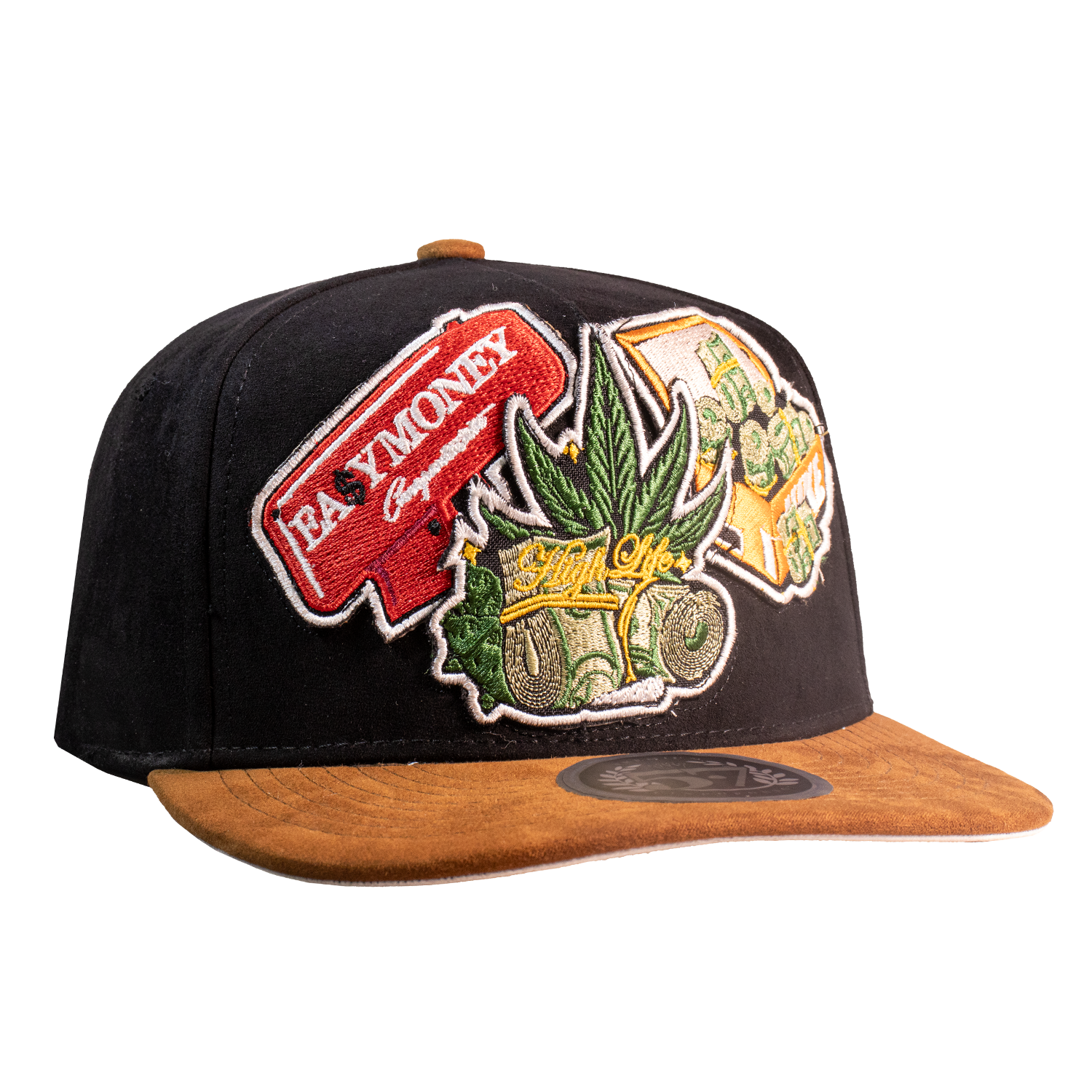 Patch Easy Money Black & Brown