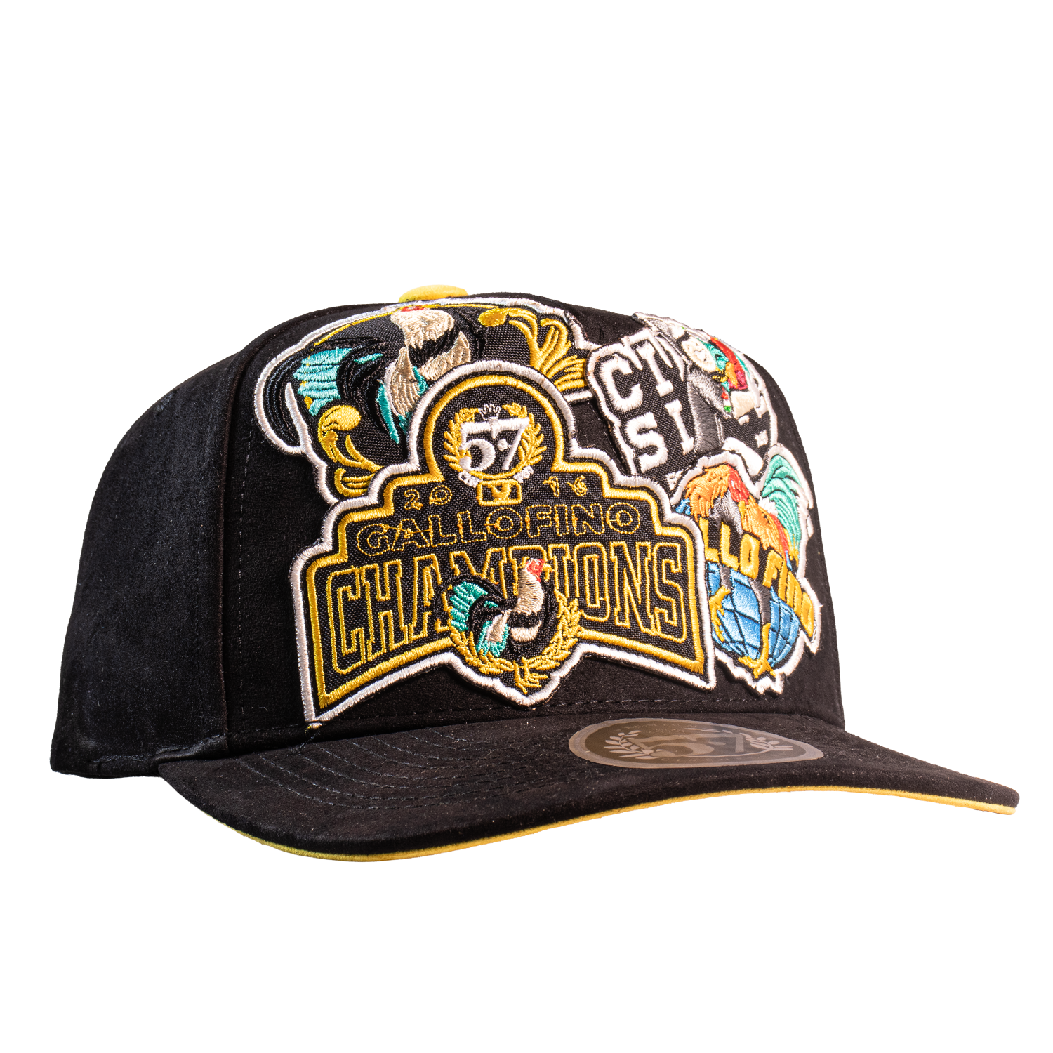 Patch Gallos Finos Black & Yellow