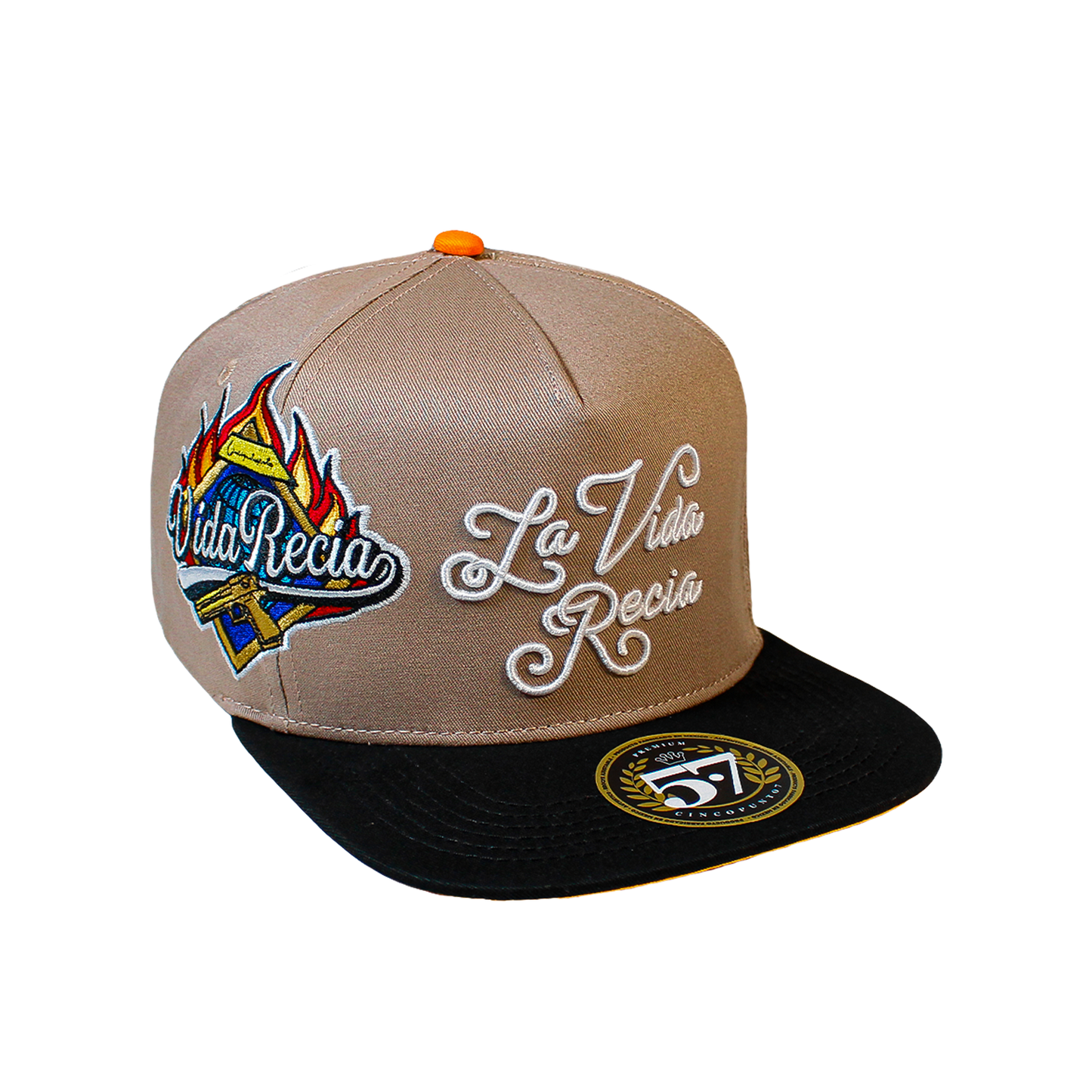 Gorra La Vida Recia brown cincopunto7