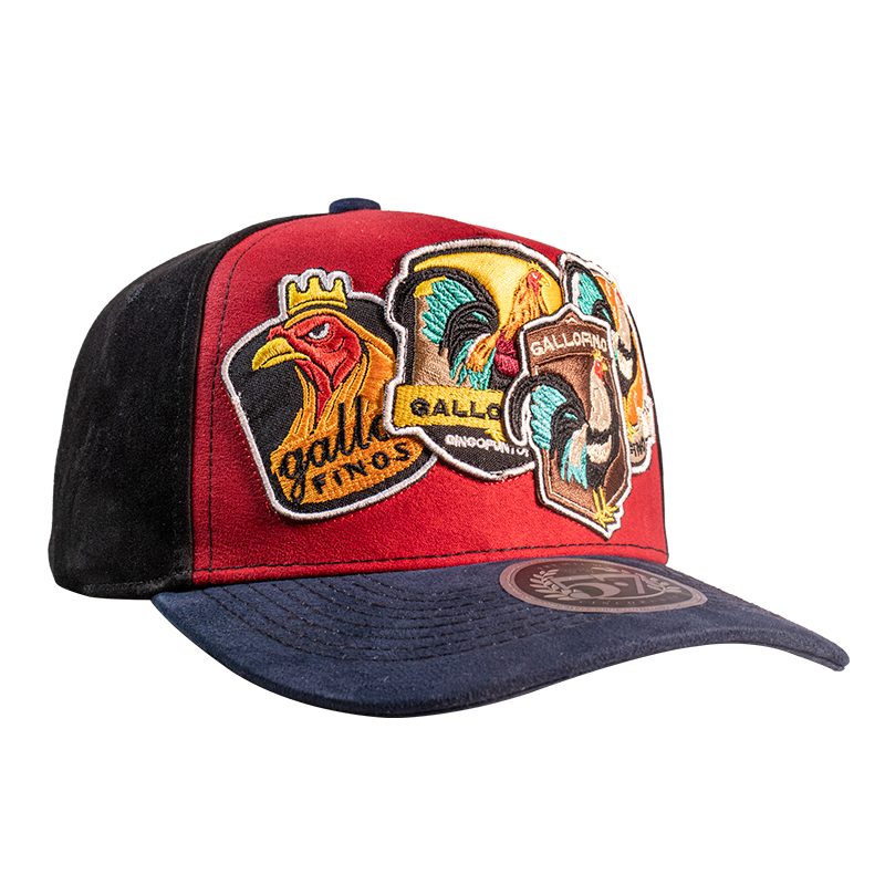 Patch Gallos Finos Red & Black