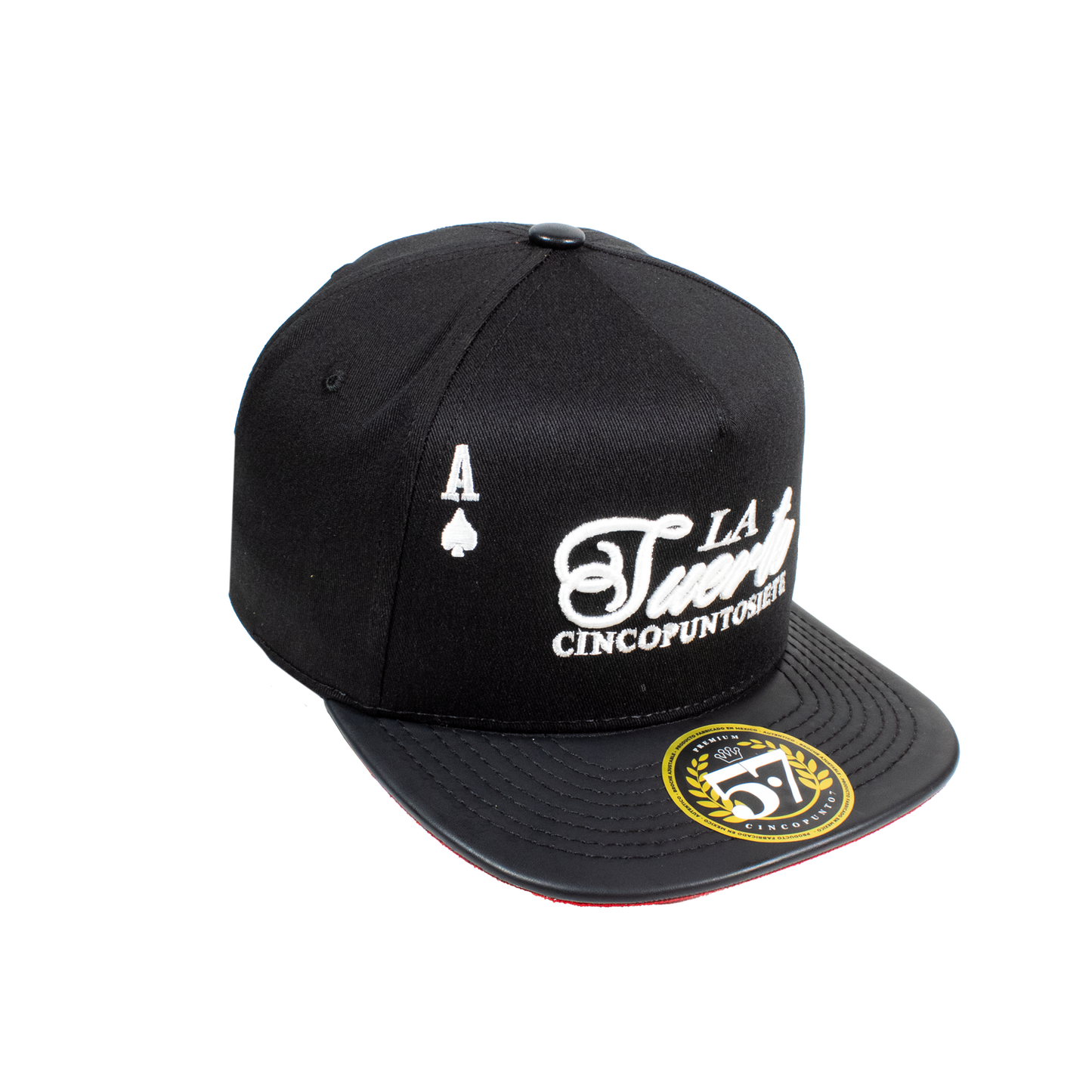 Gorra La Suerte Premium black cincopunto7