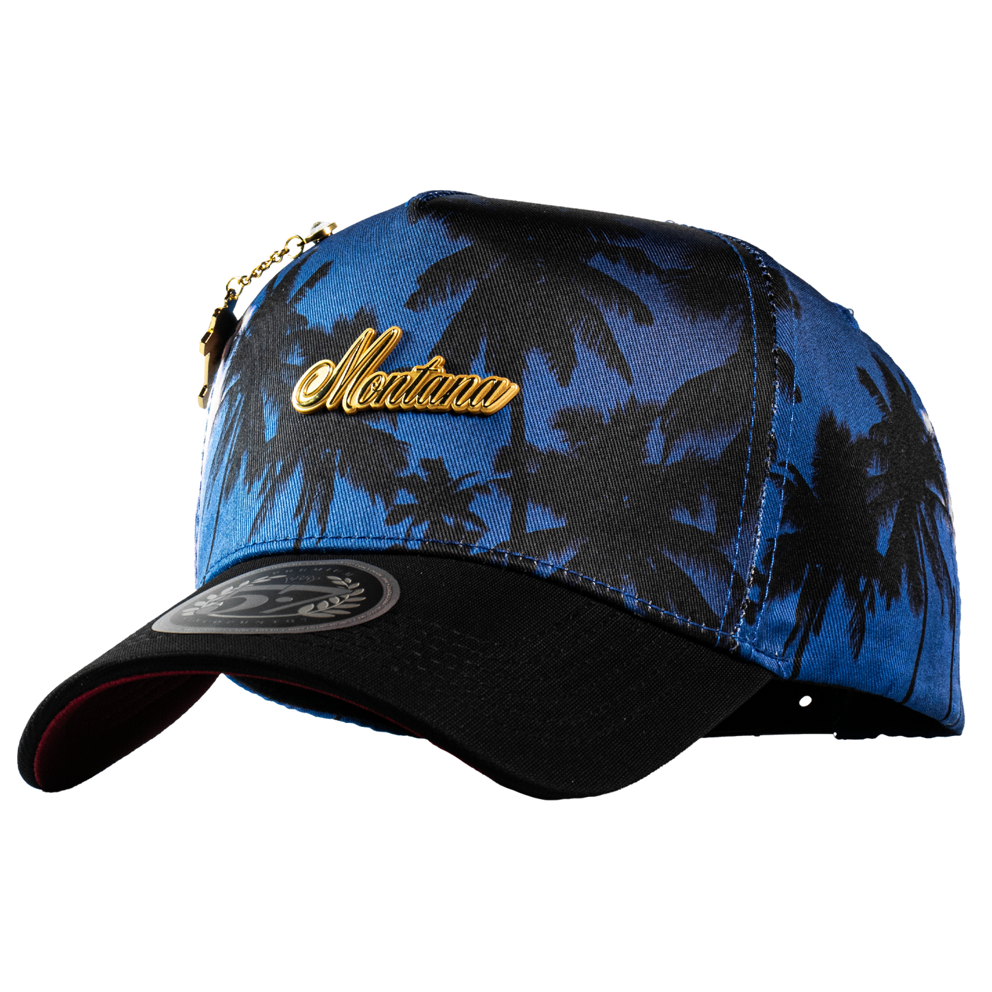 Placa Montana Palmeras Blue & Red