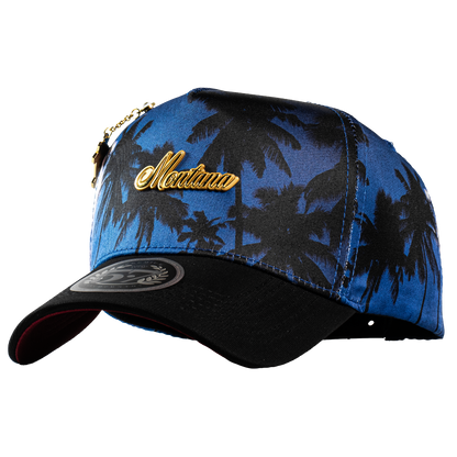 Placa Montana Palmeras Blue & Red
