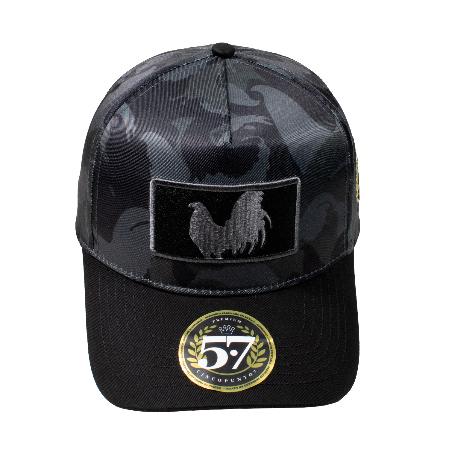 Gallo Béisbol Rooster Black Camuflaje Curva