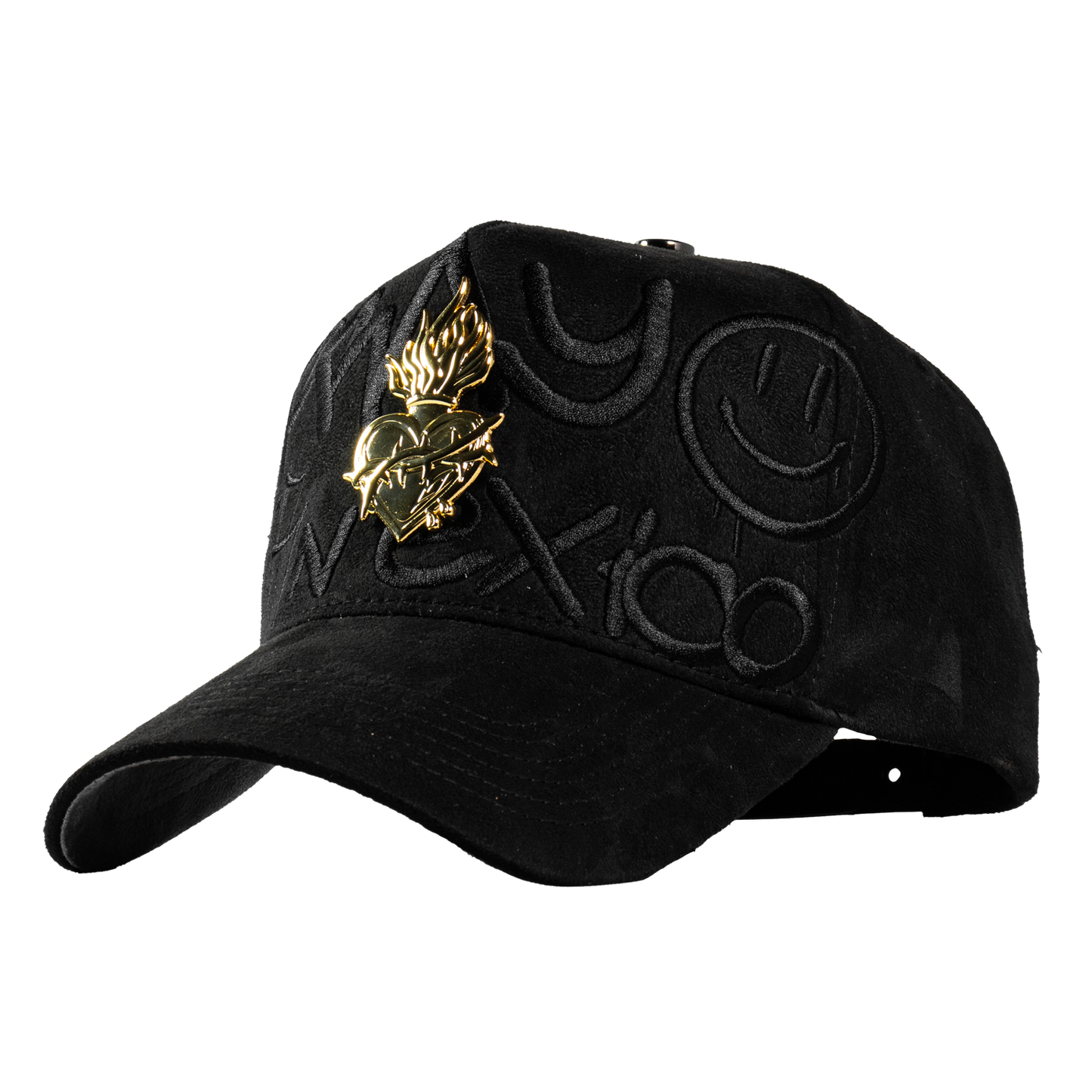Metal Gold Pray For Mexico Black & Grey