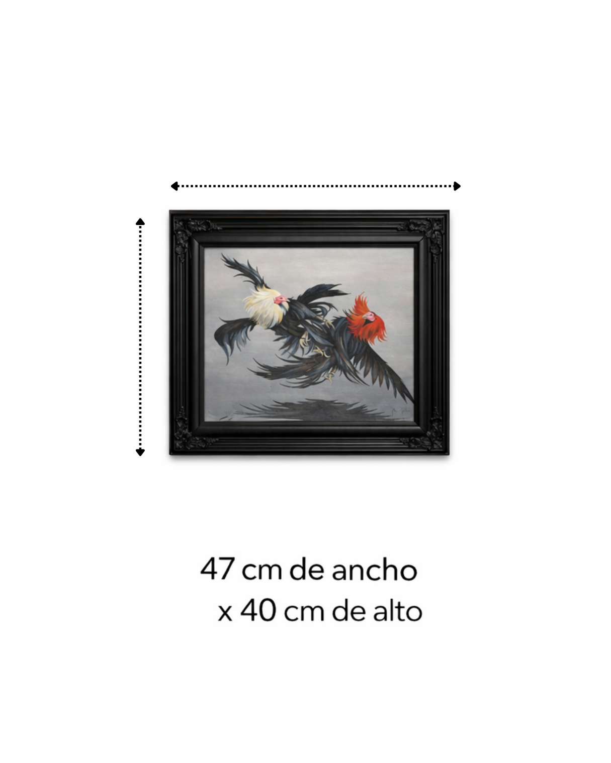 Cuadro Gallos de Pelea Cincopunto7 (edición especial)