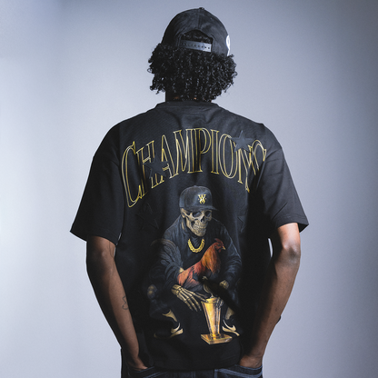 Playera Champions Skull Rooster