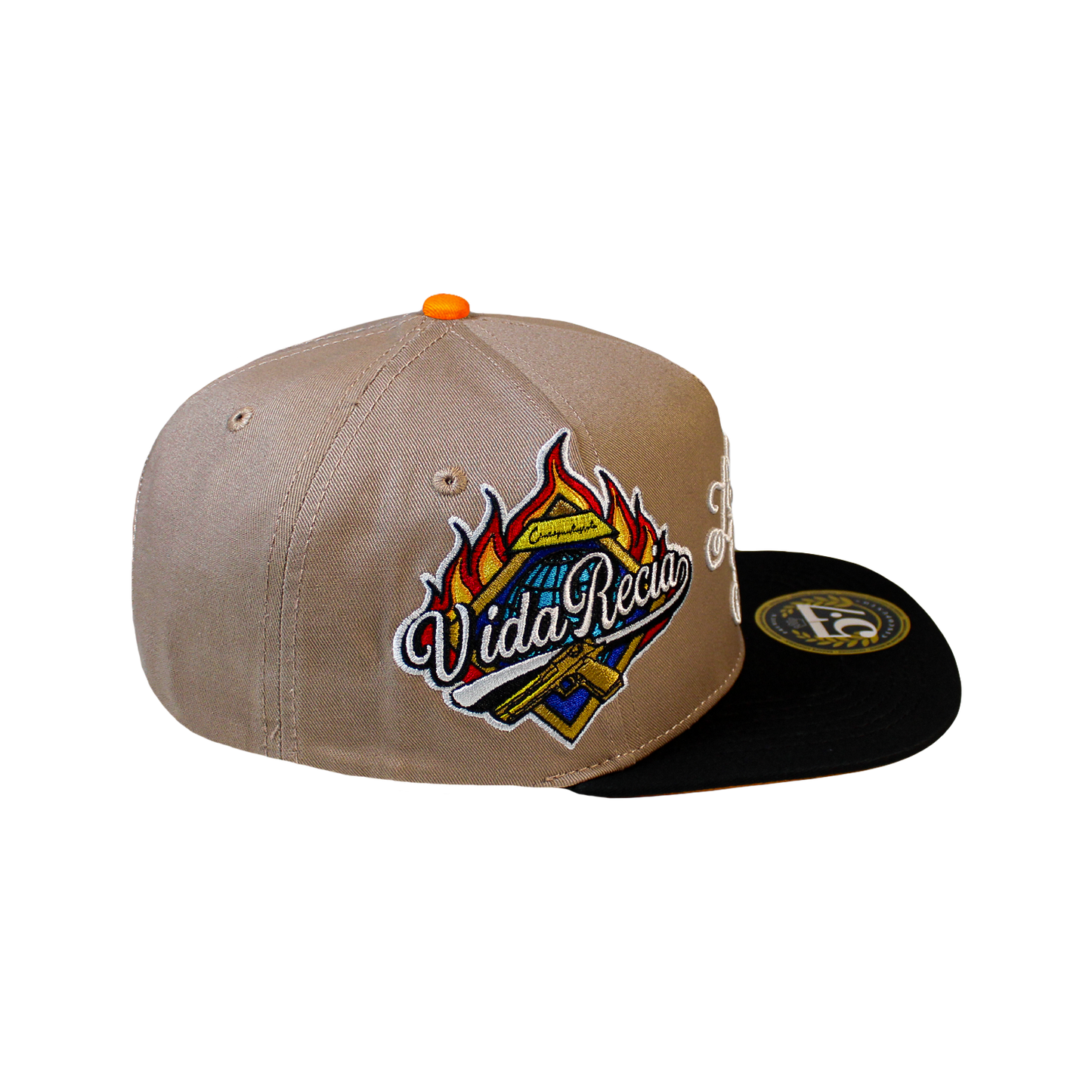Gorra La Vida Recia brown cincopunto7