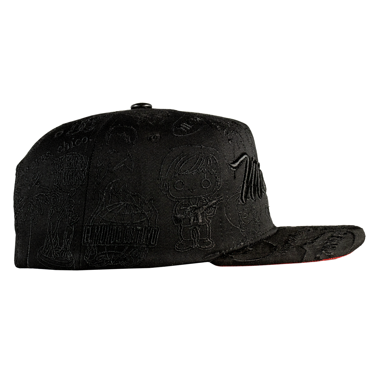 Gorra Montana bordado full Black, Edición Especial