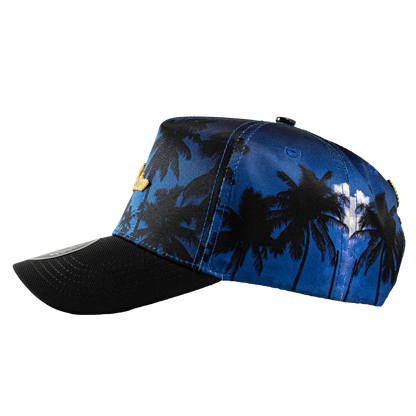 Placa Montana Palmeras Blue & Red
