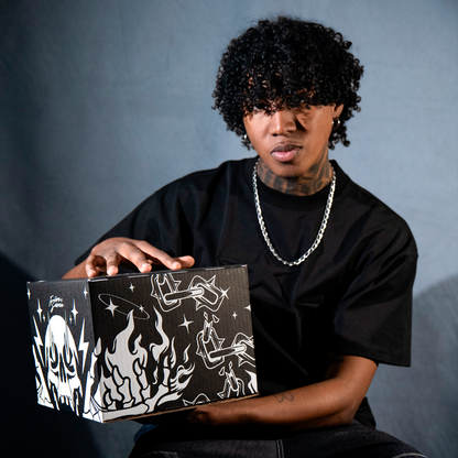 Gorra Flames & Skin Stars Full Set